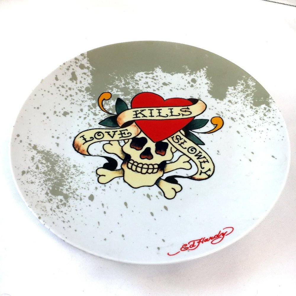 * Christian Audigier Don Ed Hardy Tattoo Plate